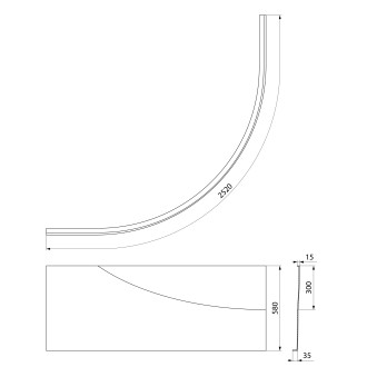 ROSANA 150 panel čelní 63319