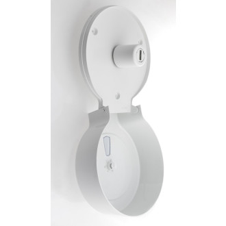 Zásobník na toaletní papír max. ? 29cm, ABS, bílá 608