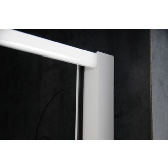 AMICO sprchové dveře výklopné 1040-1220x1850mm, čiré sklo G100
