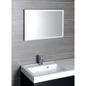 LUMINAR zrcadlo s LED osvětlením v rámu 700x500mm, chrom NL556