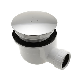 GELCO vaničkový sifon, průměr 90mm, DN40, krytka nerez lesk PB90