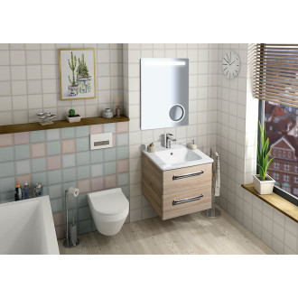 ASTRO zrcadlo s LED osvětlením 600x800mm, kosmetické zrcátko MIRL2