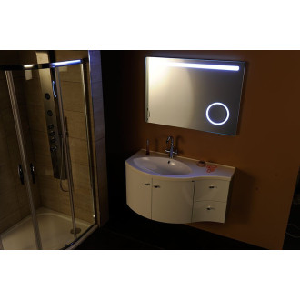 ASTRO zrcadlo s LED osvětlením 1000x700mm, kosmetické zrcátko MIRL4