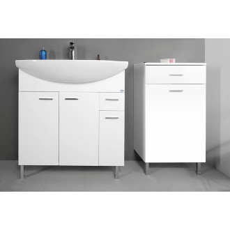 ZOJA/KERAMIA FRESH skříňka spodní s košem 50x78x29cm, bílá 51310