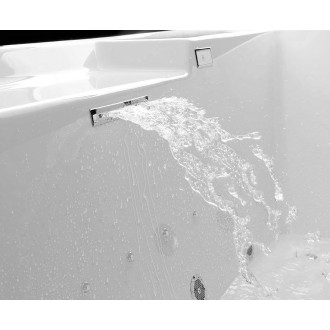 CUT napouštěcí štěrbina 170x24mm, chrom PC10031