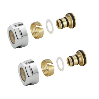 Svěrné šroubení pro Alupex 16mm, chrom CP6020