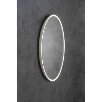 FLOAT kulaté zrcadlo s LED podsvícením ? 740mm, bílá 22574