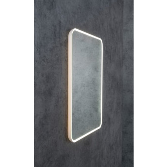 FLOAT zrcadlo s LED podsvícením 500x700mm, bílá 22571