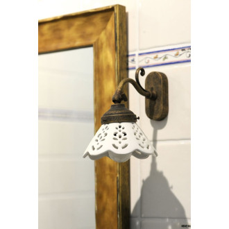 BARI svítidlo E14, 40W, 230V, keramické stínítko, bronz MC811