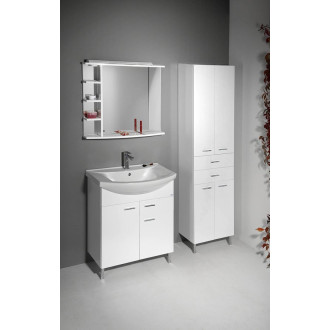 ZOJA/KERAMIA FRESH skříňka vysoká se zásuvkami 50x184x29cm, bílá 51291