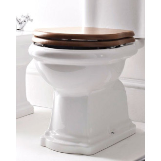 RETRO WC sedátko Soft Close, ořech/bronz 108640