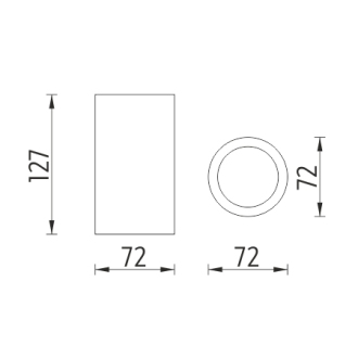 Nimco Pure PU 7058-75 Pohárek na kartáčky