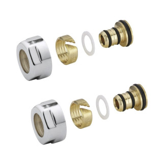 ECO svěrné šroubení pro Alupex 16mm, nikl CP9980