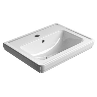 CLASSIC keramické umyvadlo 60x46cm, bílá ExtraGlaze 8731111