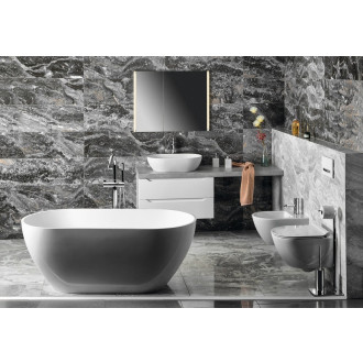 PURA bidet závěsný, 36x50cm, bílá ExtraGlaze 8864111