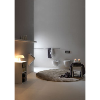 AQUATECH urinál se zakrytým přívodem vody 21x53,5 cm, včetně sifonu, bílá 373501