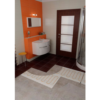 WARM TILES topný kabel do koupelny 3,8-4,6m2, 600W WTC40