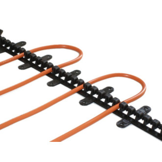 Plastová T-lišta pro fixaci kabelu, 50cm 35V2350009