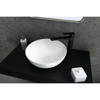 THIN umyvadlo na desku, Rockstone ? 39 cm, bílá mat WN185