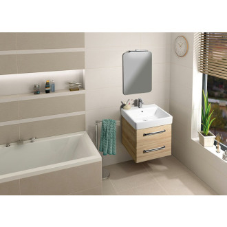 ISHAPE zrcadlo 600x800mm, zakulacené rohy, bez úchytu AG468