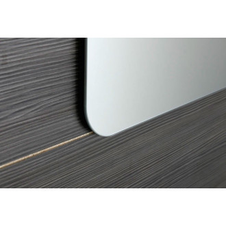 ISHAPE zrcadlo 1200x600mm, zakulacené rohy, bez úchytu AG612