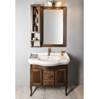 RETRO skříňka k zrcadlu 25x115x20cm, levá, buk 1700