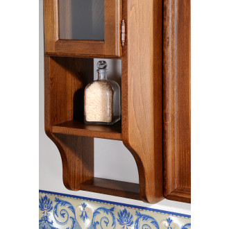 RETRO skříňka k zrcadlu 25x115x20cm, levá, buk 1700