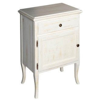 RETRO skříňka 60x80x38cm, starobílá, levá 1714