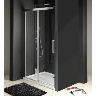 FONDURA sprchové dveře 1100mm, čiré sklo GF5011