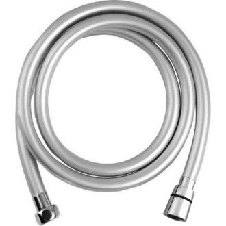 SOFTFLEX plastová sprchová hadice, 200cm, metalická stříbrná/chrom 1208-14