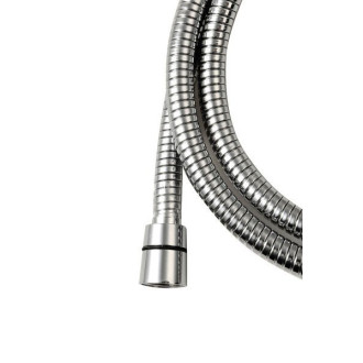 LUX kovová sprchová hadice, roztažitelná 200-225cm, chrom FSACC548