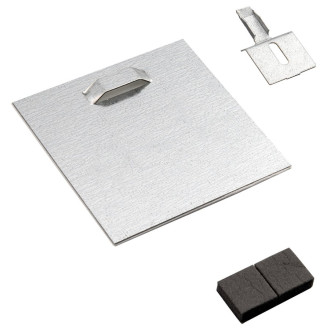 Samolepící úchyt zrcadla 100x100x1mm ZS123