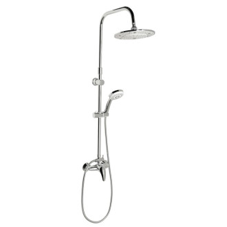 KASIOPEA sprchový sloup s pákovou baterií, chrom 1107-48