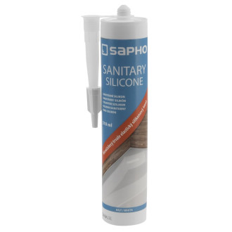 Sanitární silikon, 310ml, bílá 2130100