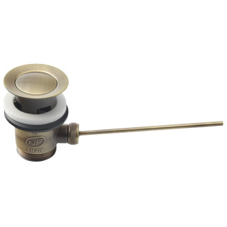 Umyvadlová výpust s táhlem, bronz SCA16 SCA16 18725