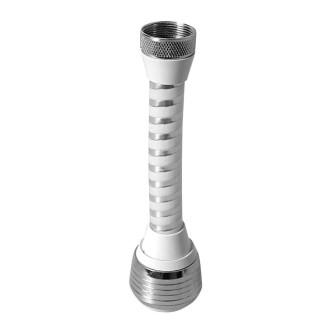 Perlátor dlouhý s přepínačem, vnitřní závit F22x1, chrom a plast B004