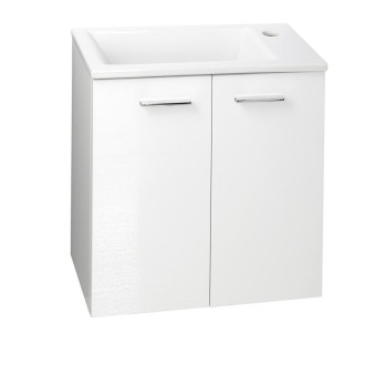 ZUNO 50 keramické umývátko nábytkové 50x25cm, bílá 9050