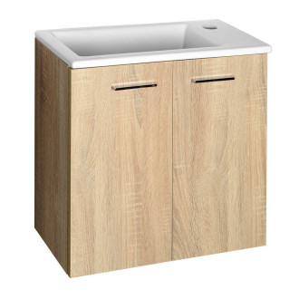 ZUNO 50 keramické umývátko nábytkové 50x25cm, bílá 9050