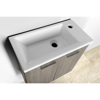 ZUNO 50 keramické umývátko nábytkové 50x25cm, bílá 9050