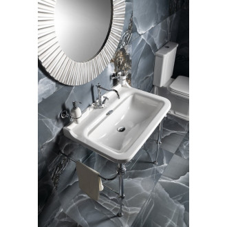 WALDORF keramické umyvadlo 80x55cm, bílá 4141K1