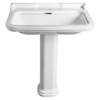 WALDORF keramické umyvadlo 80x55cm, bílá 4141K1