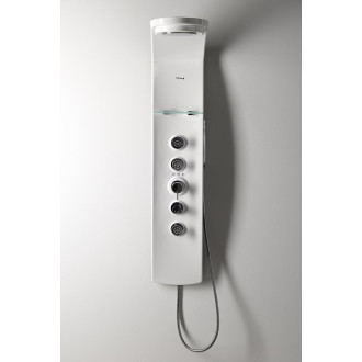 LUK termostatický sprchový panel 250x1300mm, bílá 80312