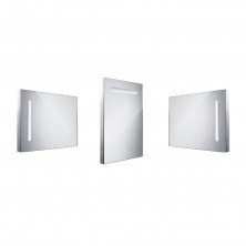 Nimco Série 1000 ZP 1001 LED zrcadlo 500x700 rám hliníkový
