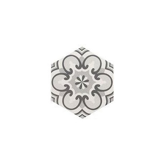 HEXATILE dlažba Harmony B&W 17,5x20 (EQ-10D) (0,714m2) 21357