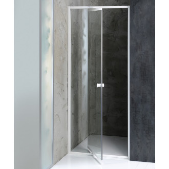 AMICO sprchové dveře výklopné 740-820x1850mm, čiré sklo G70