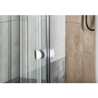 AMICO sprchové dveře výklopné 740-820x1850mm, čiré sklo G70