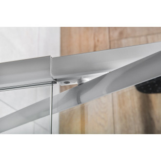 AMICO sprchové dveře výklopné 740-820x1850mm, čiré sklo G70