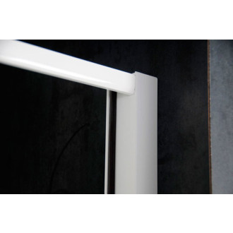 AMICO sprchové dveře výklopné 740-820x1850mm, čiré sklo G70