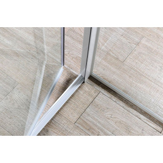 AMICO sprchové dveře výklopné 740-820x1850mm, čiré sklo G70