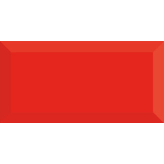 BISELADO BX obklad Rojo 10x20 (1m2) 14039